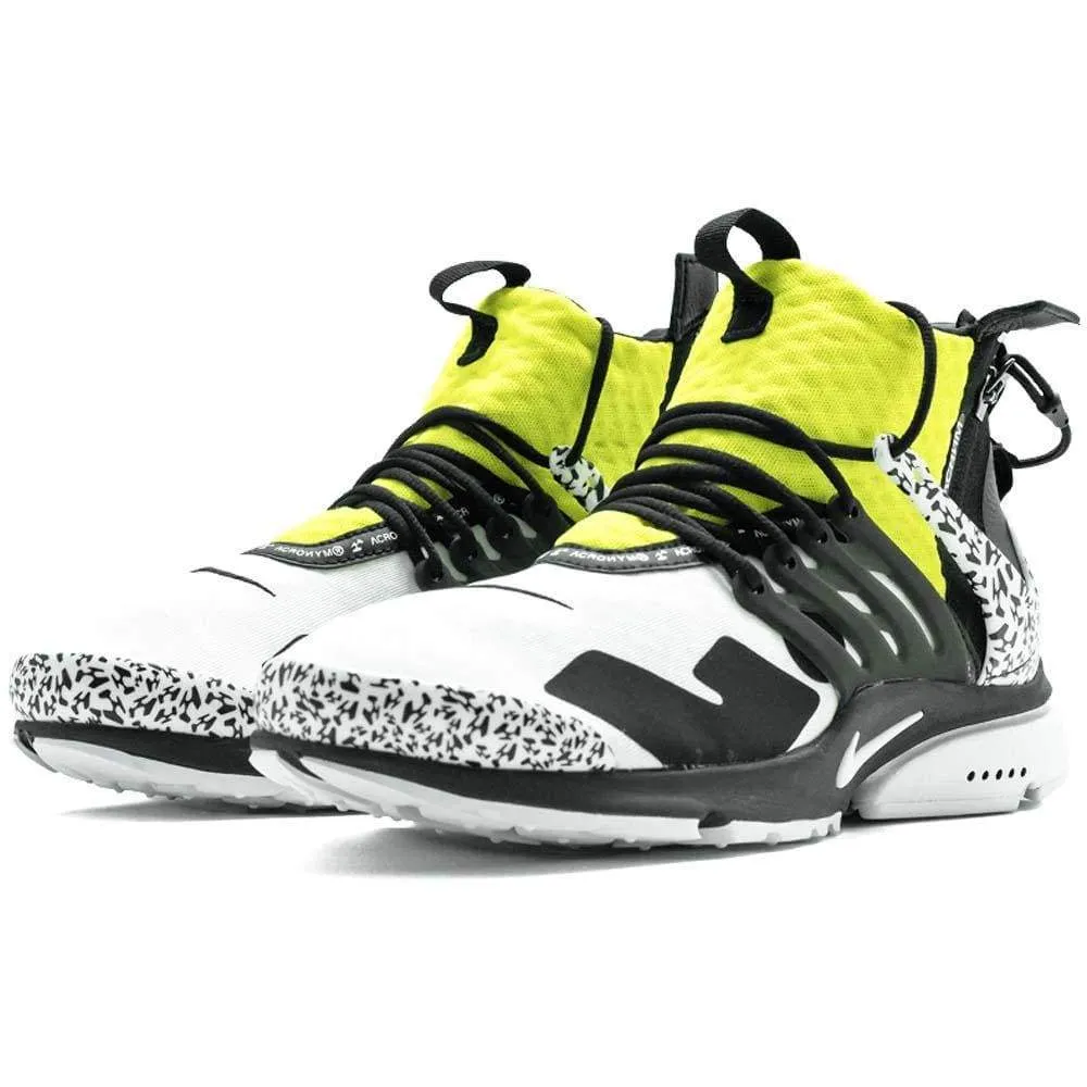 ACRONYM x Nike Air Presto Mid Dynamic Yellow