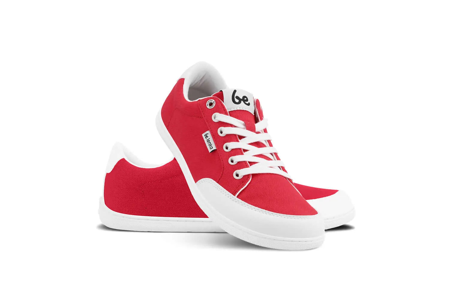 Barefoot Sneakers Be Lenka Rebound - Red & White