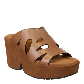 BRIO in BROWN Heeled Sandals