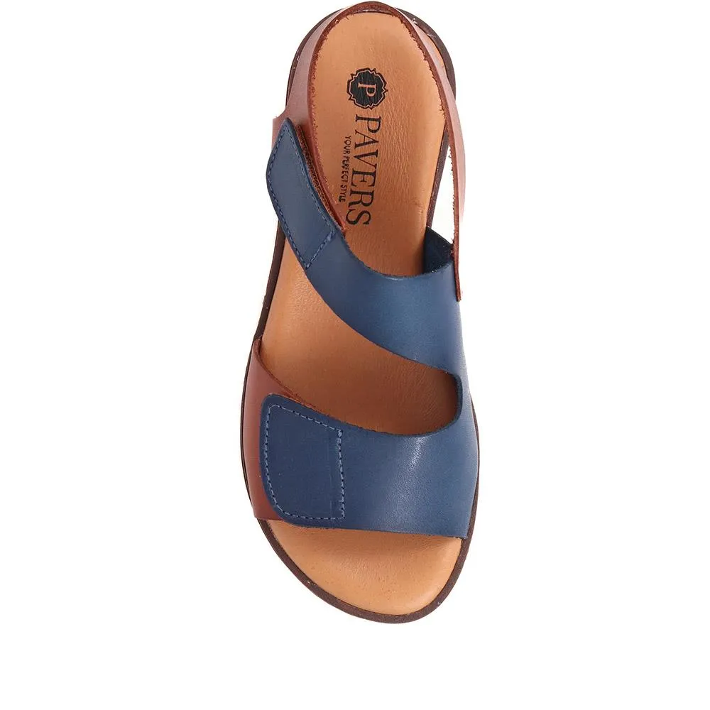 Double-Strap Touch-Fasten Sandals  - LYAN39019 / 325 394