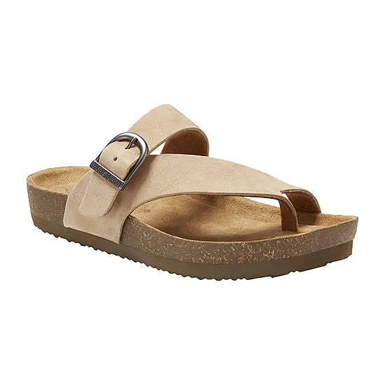 Eastland Women's Shauna Adjustable Thong Sandal - Sand 3402-55M