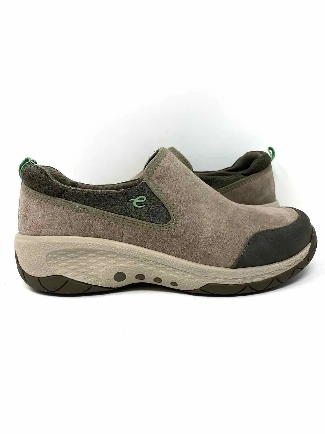 Easy Spirit Jollie Women's Taupe Slip on Suede Size 8.5 Sneakers