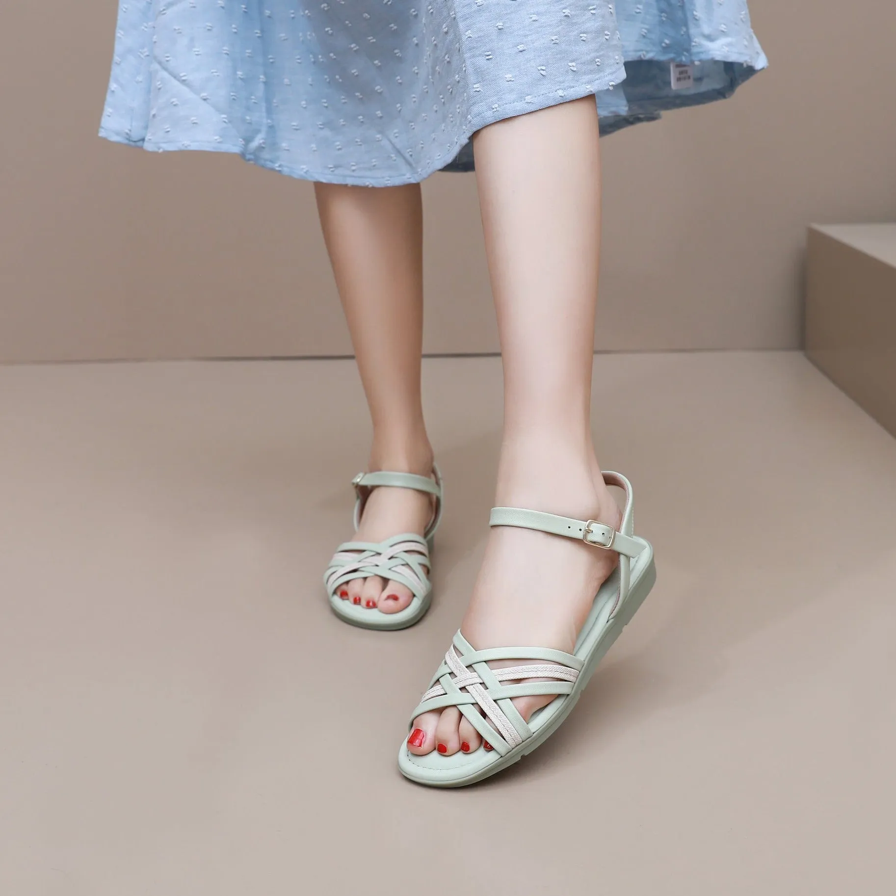 Feminine Flourish Sandals (401.264)