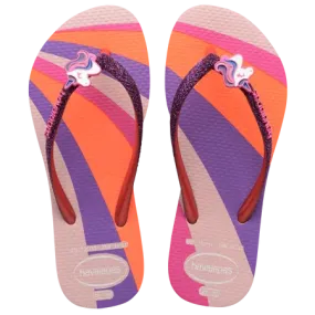 HAVAIANAS KIDS Slim Glitter Unicorn Sandal