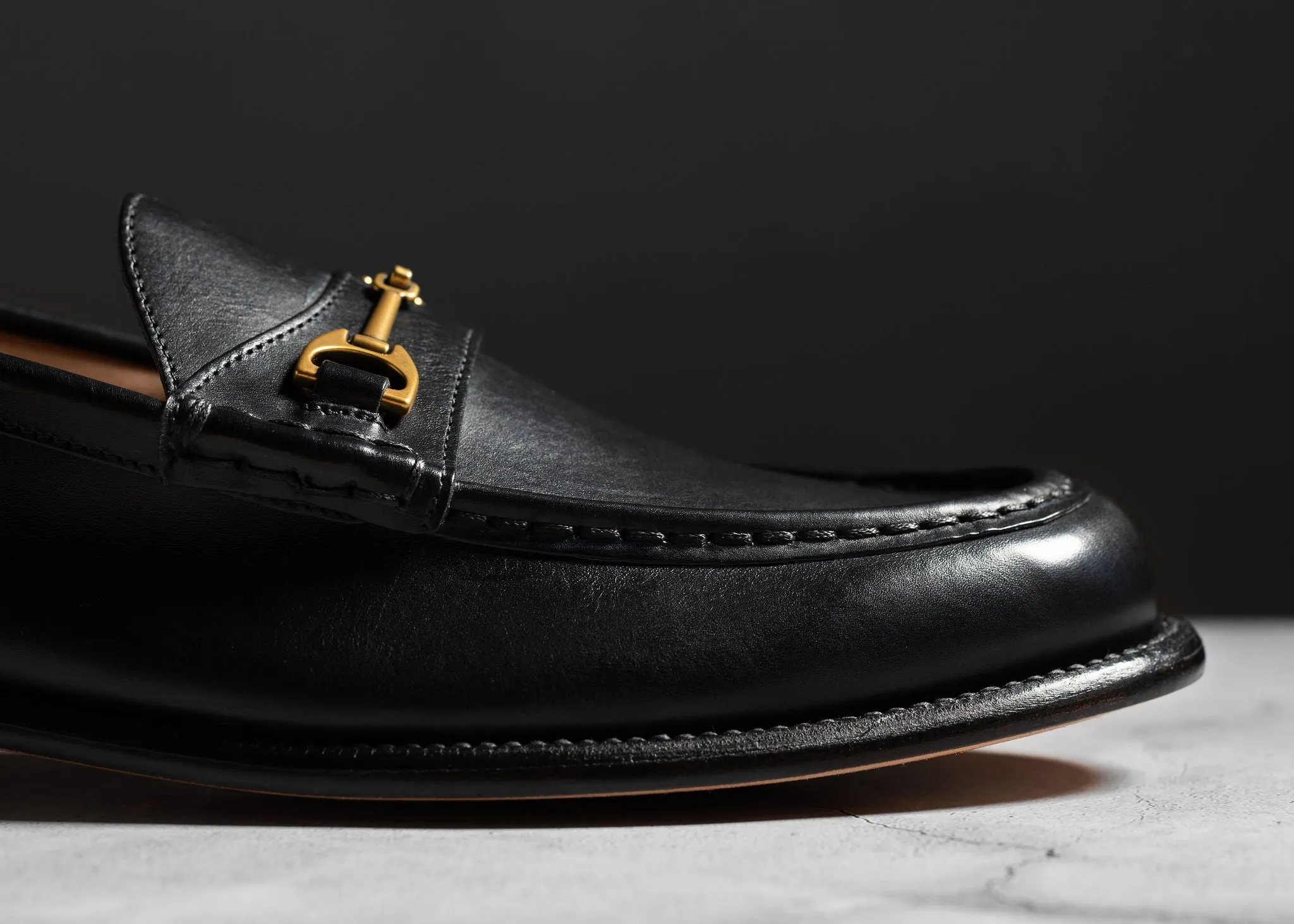 Horsebit Loafer Black Calf