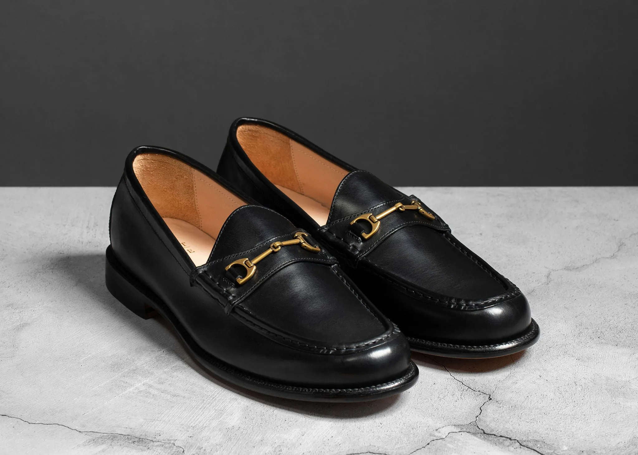 Horsebit Loafer Black Calf