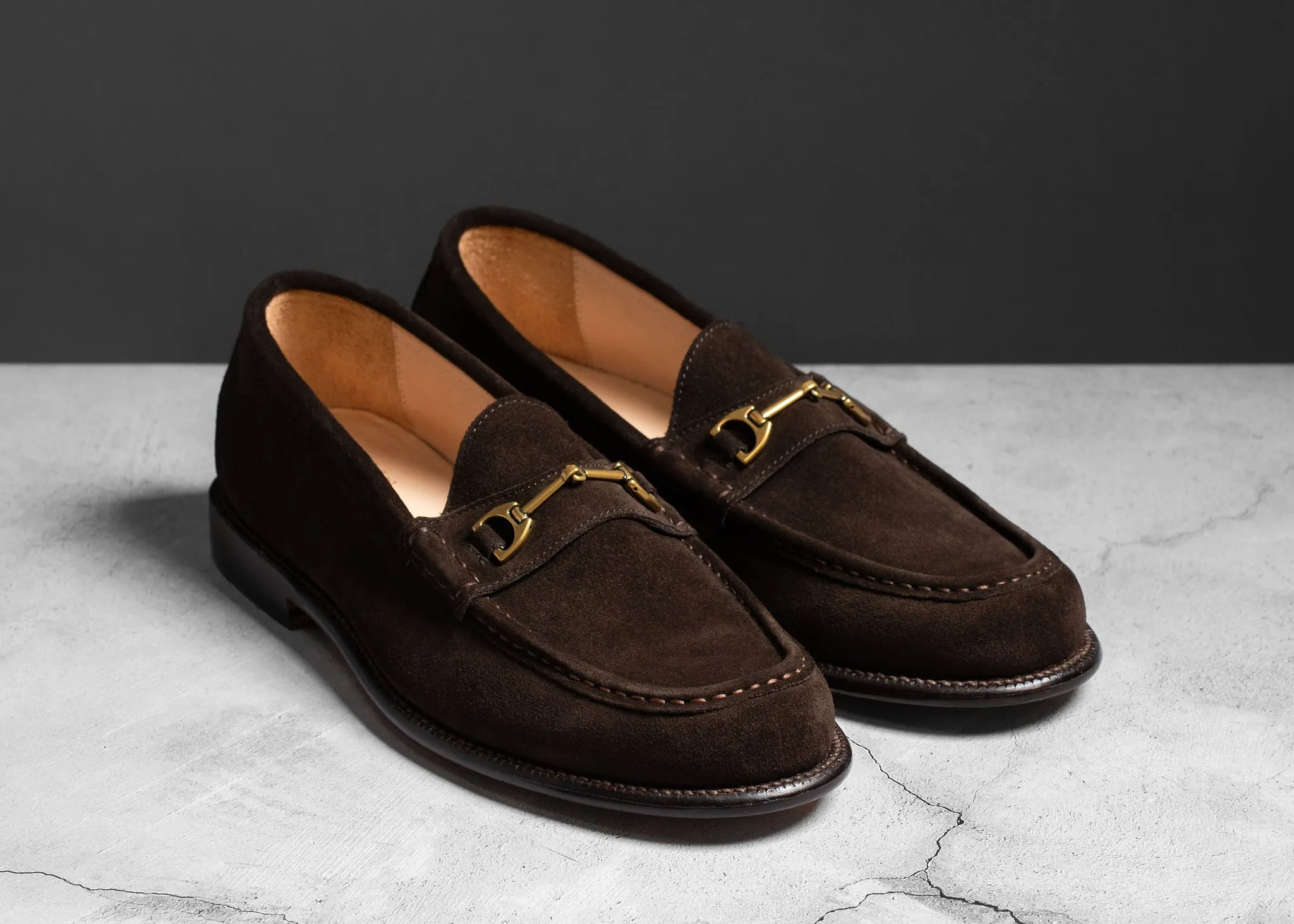 Horsebit Loafer Espresso Suede