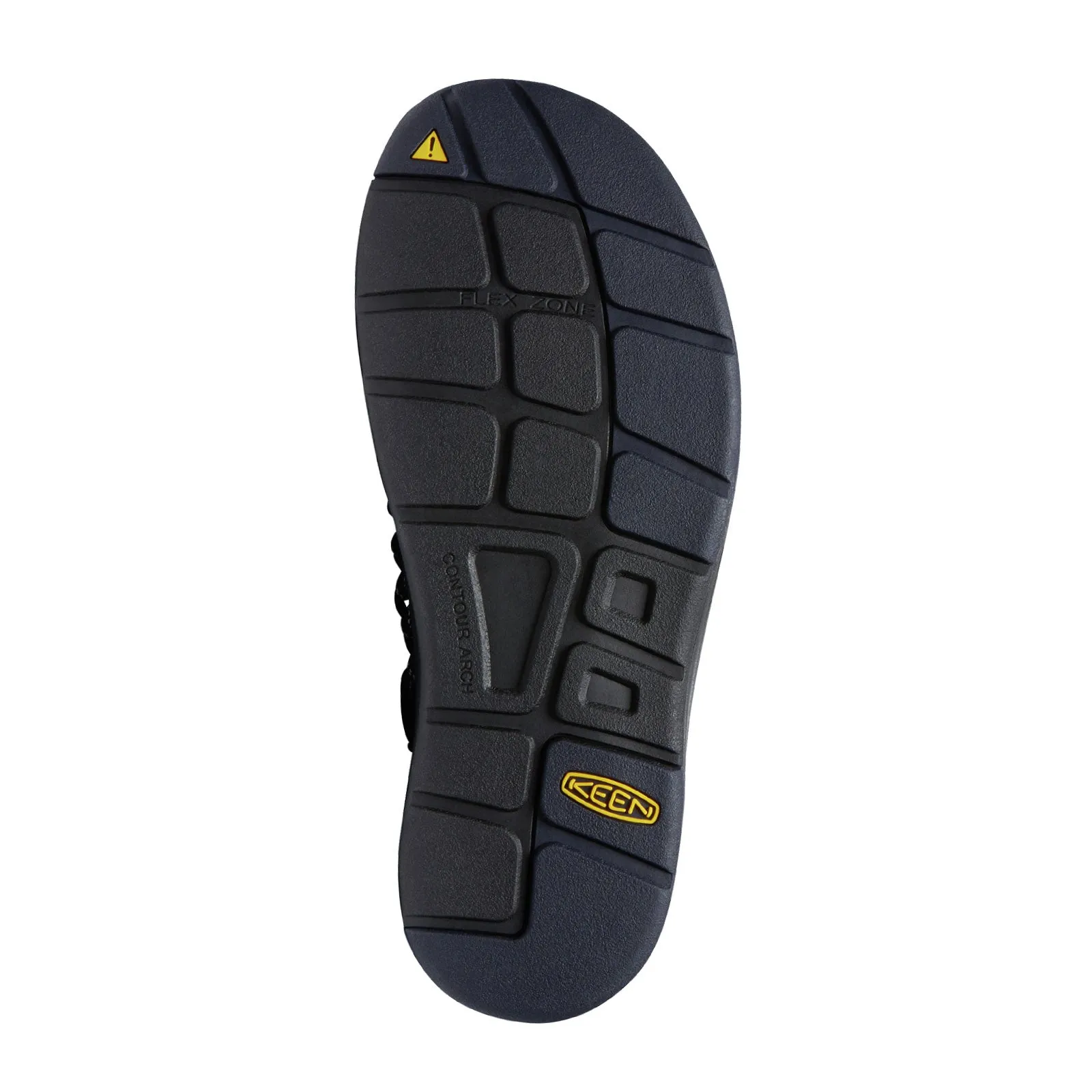 Keen Uneek Active Sandal (Men) - Black/Indigo