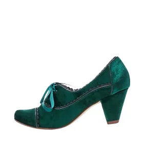 Madison Velvet Retro Heels