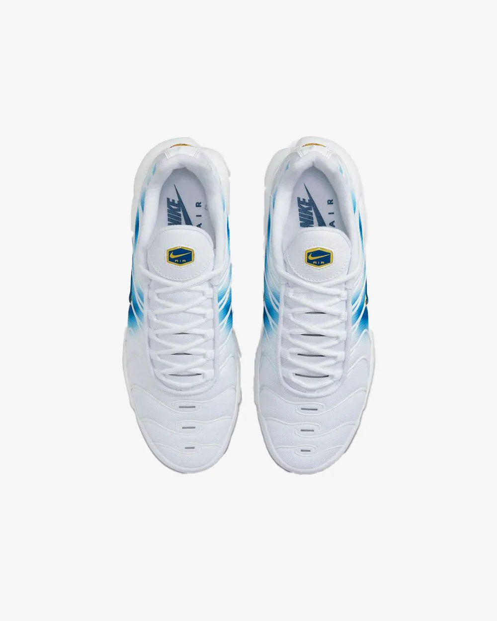 NIKE AIR MAX PLUS TN SPRAY PAINT WHITE SWOOSH (NEW)