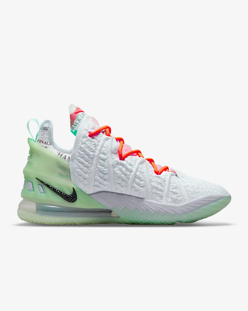 Nike Lebron XVIII Blue Tint Dynamic Turq Ghost CQ9283-401