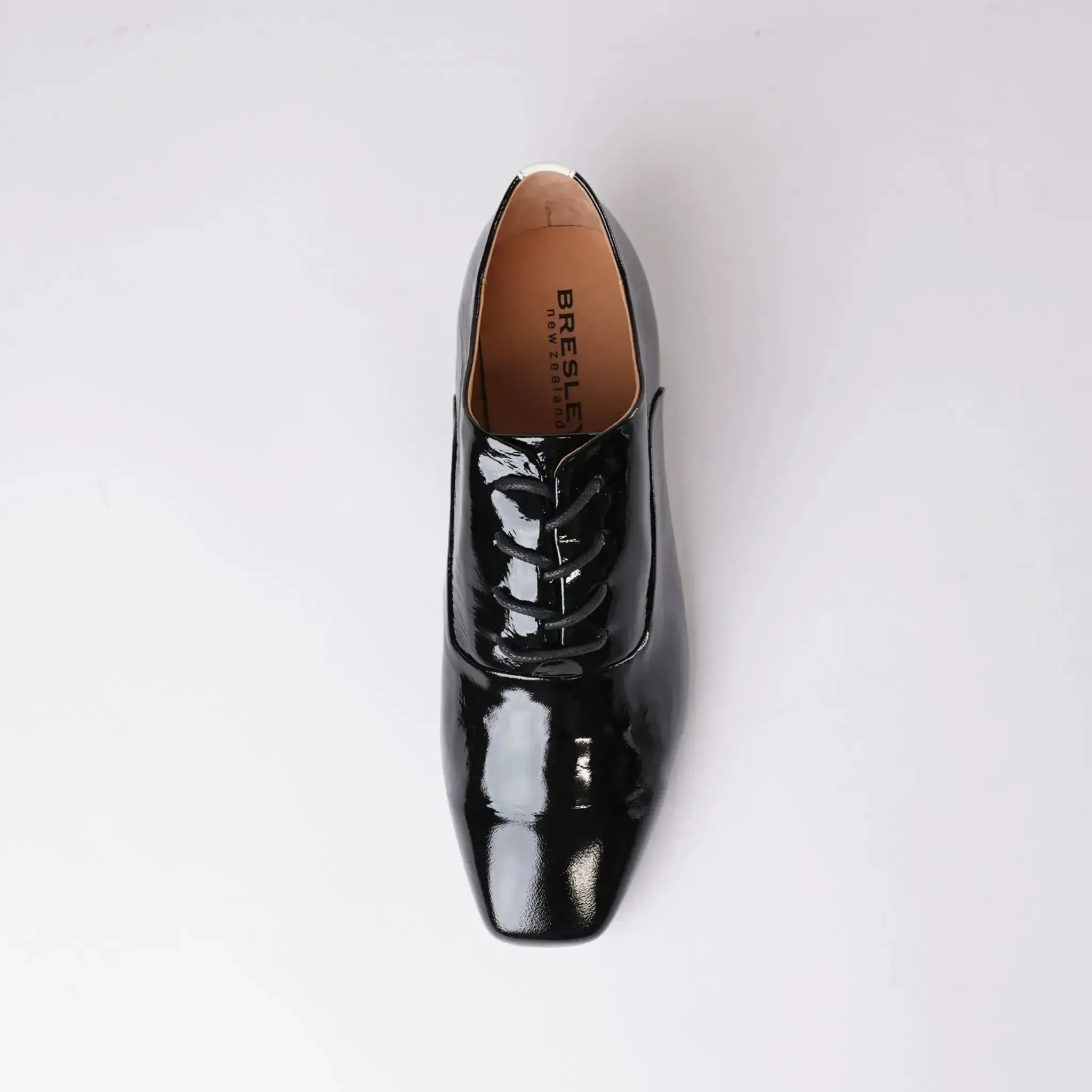 Radin Black Patent Leather Loafers