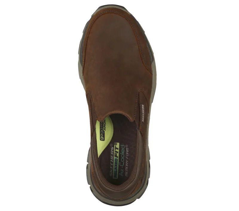 Skechers Mens Shoe Respected-Calum Cocoa