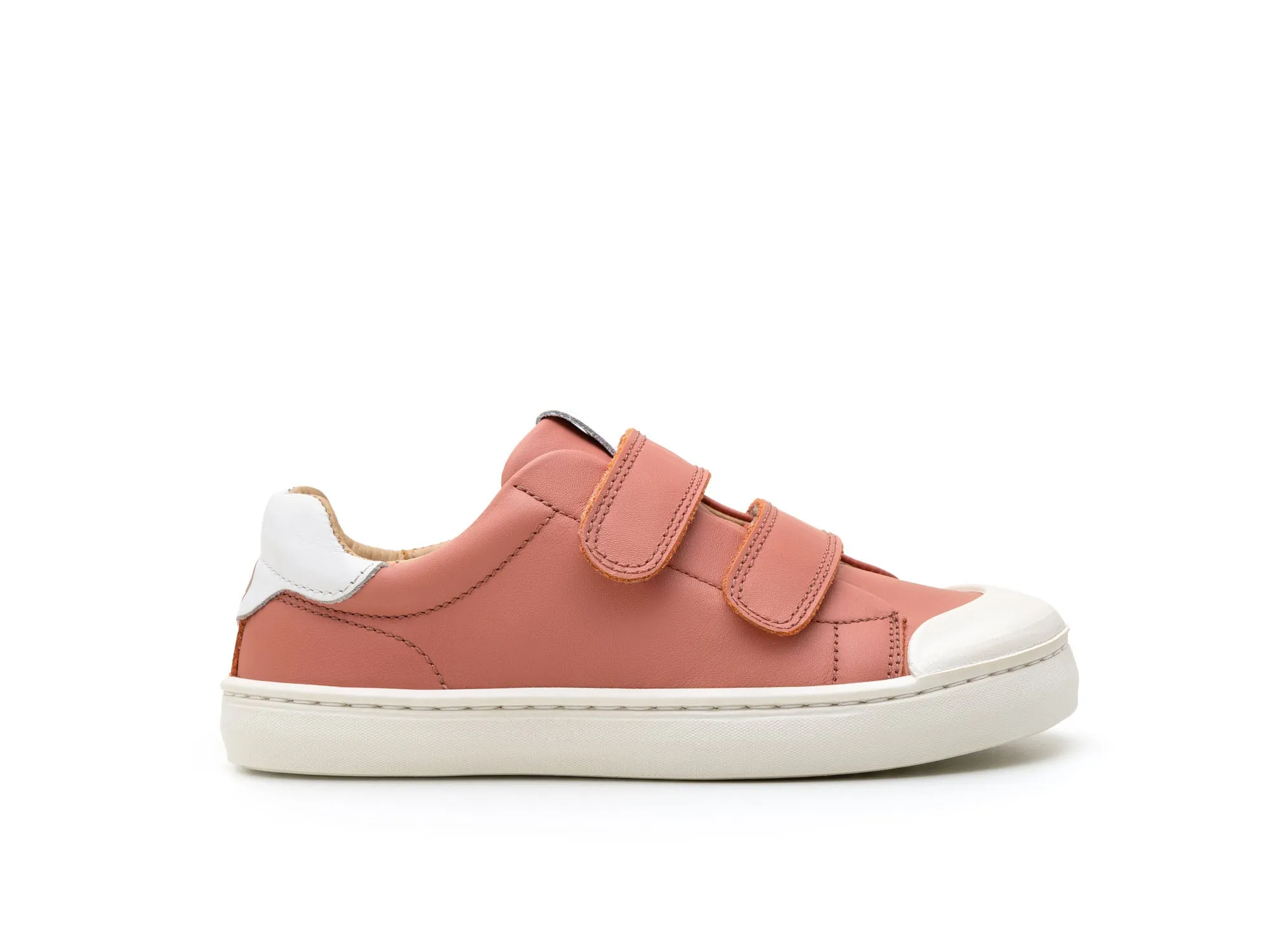 Tip Toey Joey Girl's Ramp Sneakers - Rosa Seco / White