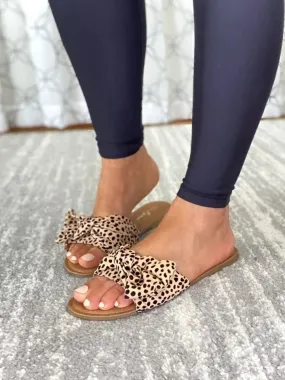 Why Knot Sandal in Cheetah